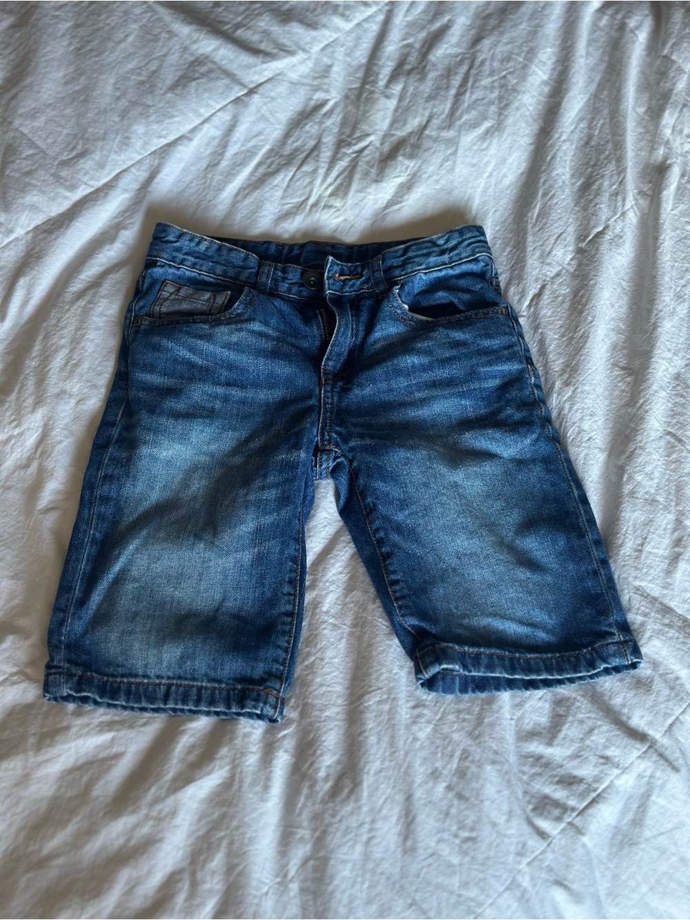 Zara Boys Blue Denim Shorts